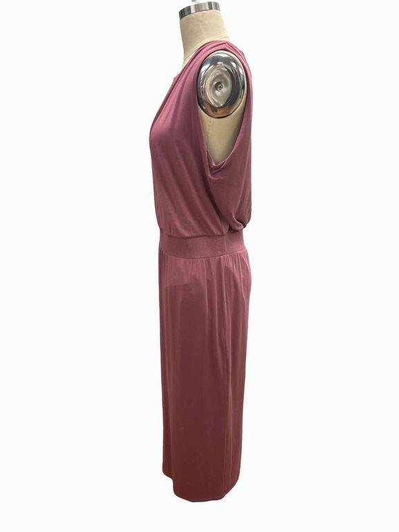 ATHLETA SANTORINI CINCH DRESS IN TAWNY ROSE SIZE: L