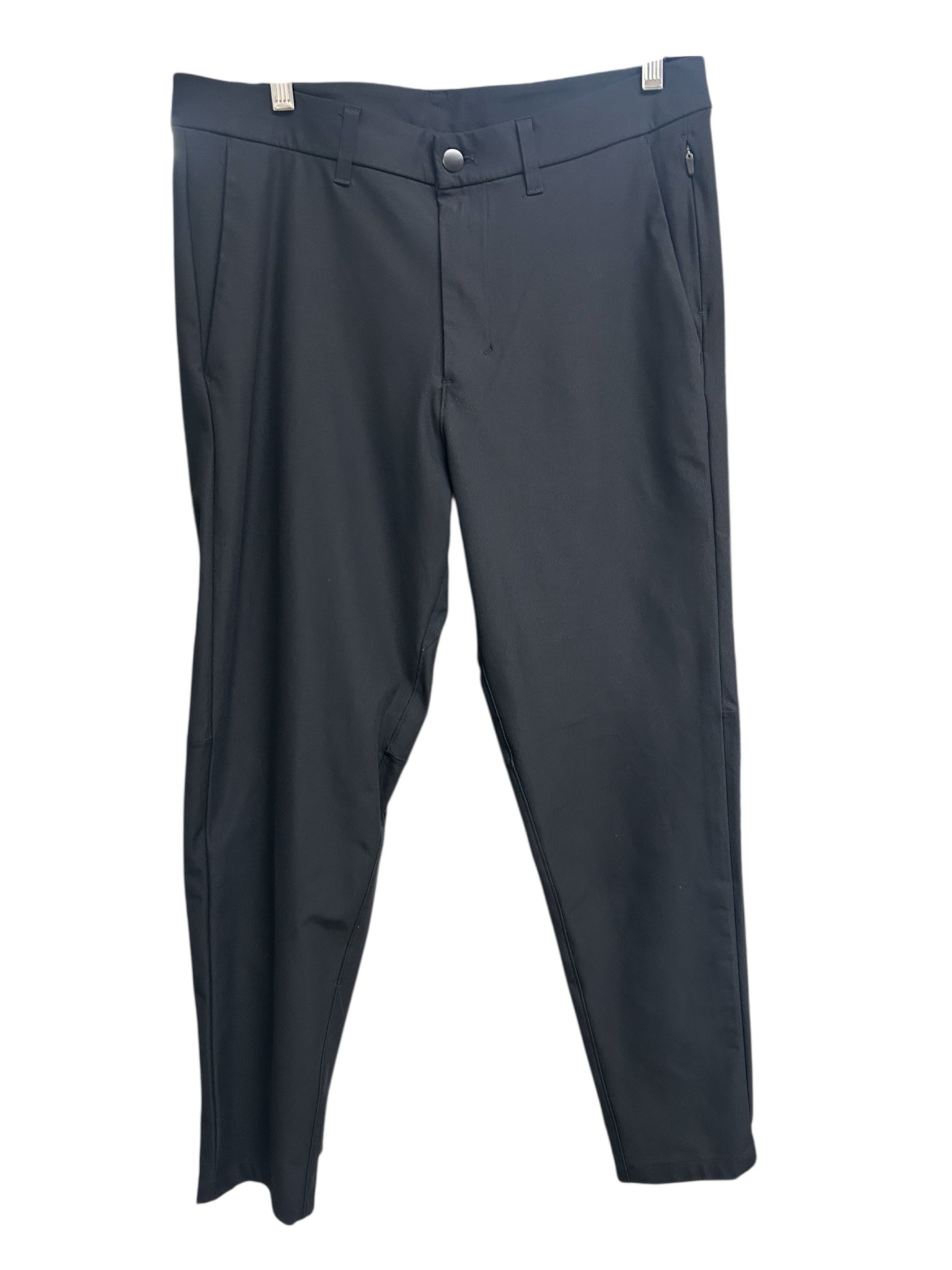 LULULEMON MEN'S ABC STANDARD FIT BLACK PANTS SIZE 32