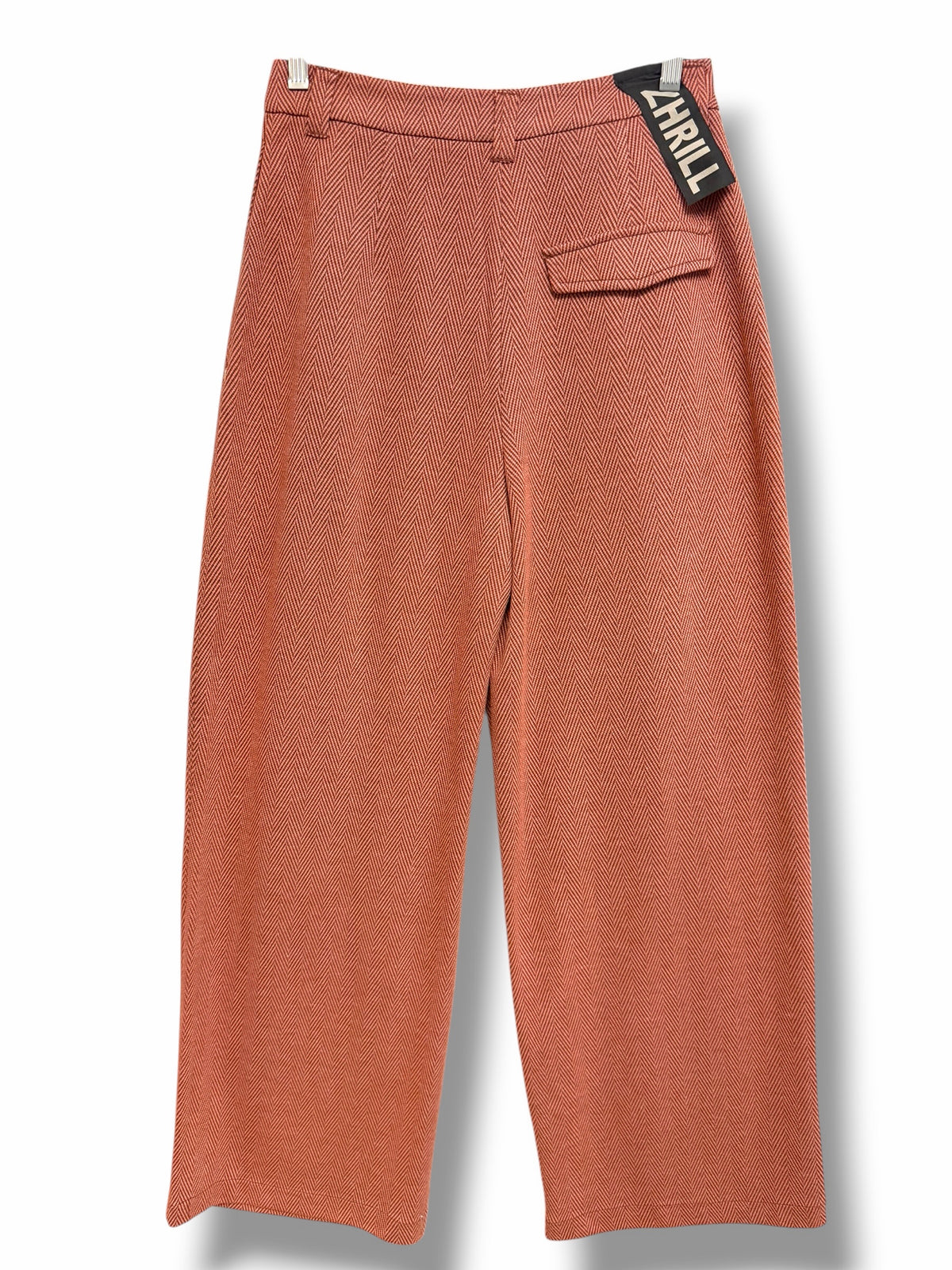 NEW WITH TAGS ZHRILL HERRING TANGERINE WIDE LEG TROUSERS SIZE 26