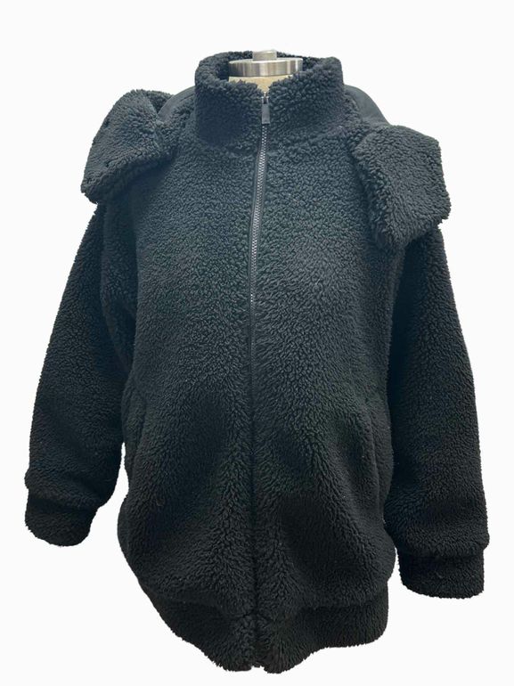 ALO YOGA NORTE SHERPA TEDDY JACKET SIZE: S