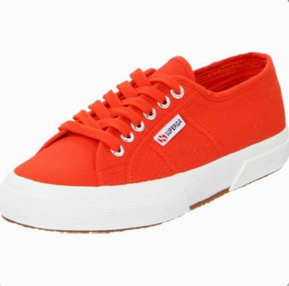 SUPERGA NWT CLASSIC TRAINER RED 7