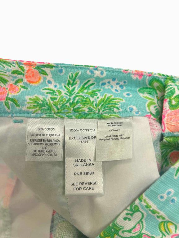 LILLY PULITZER  LILLY LOVES DISNEY MICKEY MINNIE BUTTERCUP SCALLOP SIZE: 8
