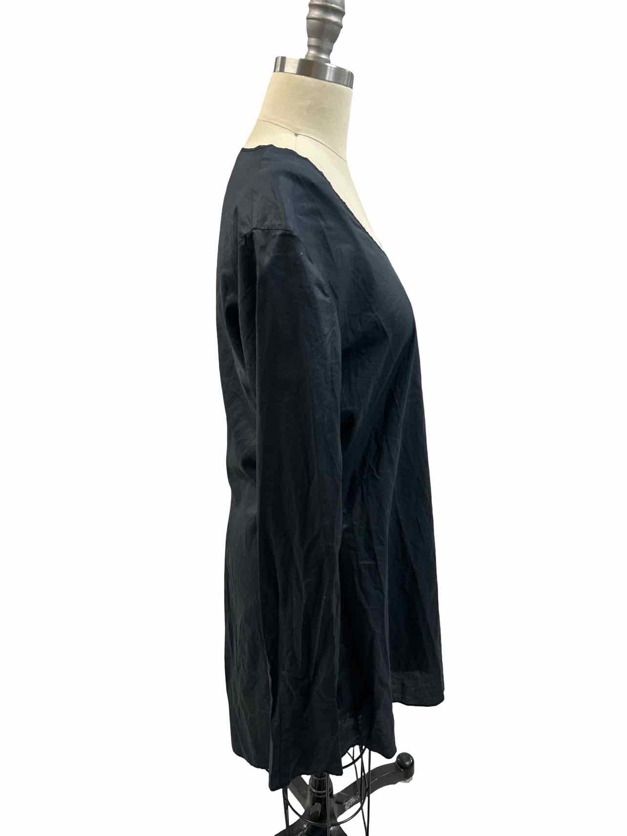 ATELIER SUPPAN 100% COTTON SILVER HOOK FRONT TUNIC SIZE: XS