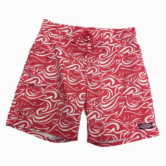 VINEYARD VINES PINK SWIM SHORTS SIZE 36