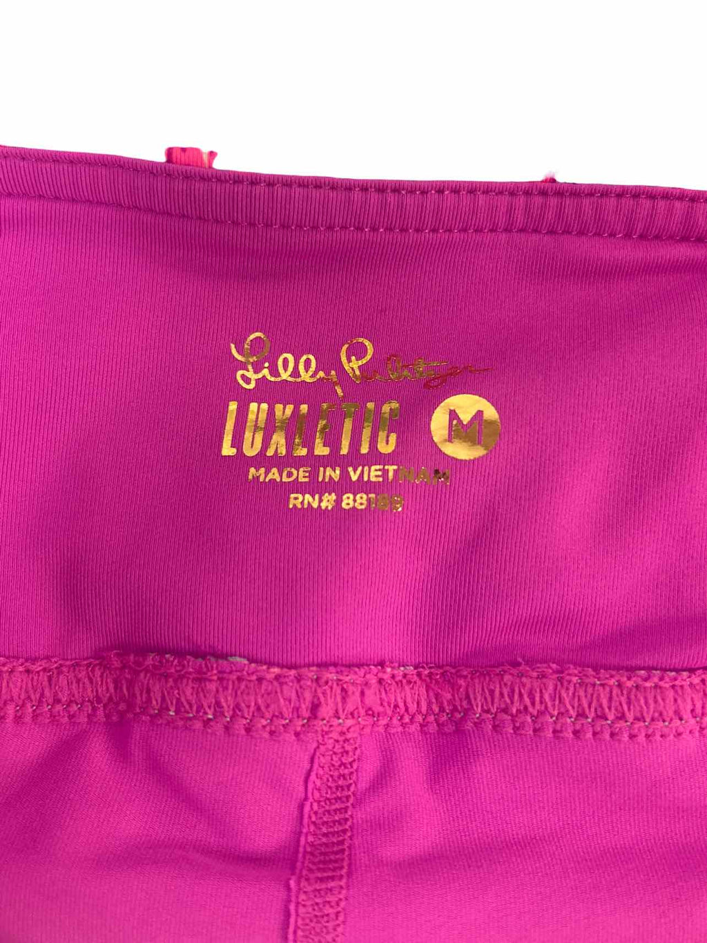 LILLY PULITZER LUXLETIC SEAWEED SAMBA SKORT SIZE: M