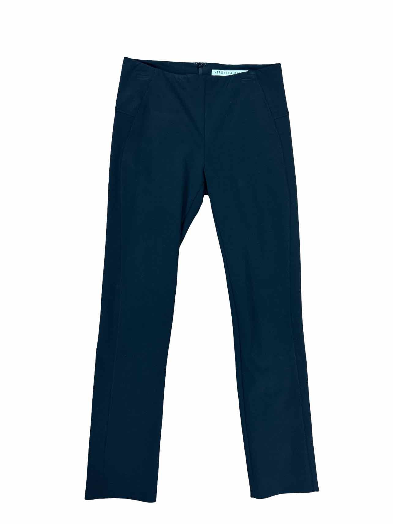 VERONICA BEARD ZIP BACK SCUBA SLIM PANT SIZE: 0