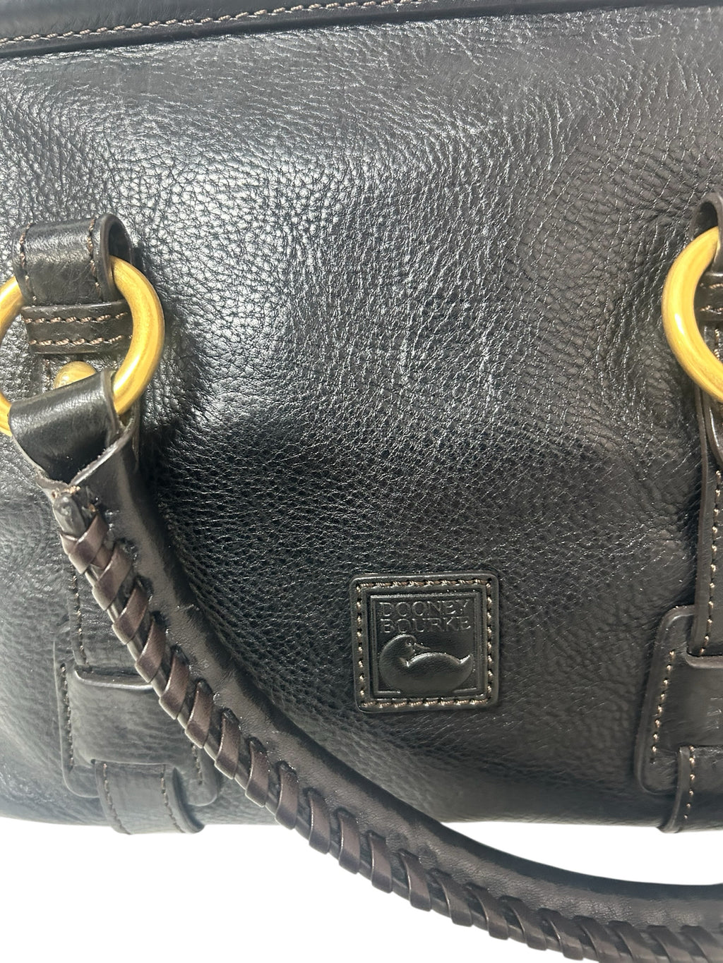 DOONEY FLORENTINE MITCHELL BAG BLACK LEATHER SHOULDER BAG
