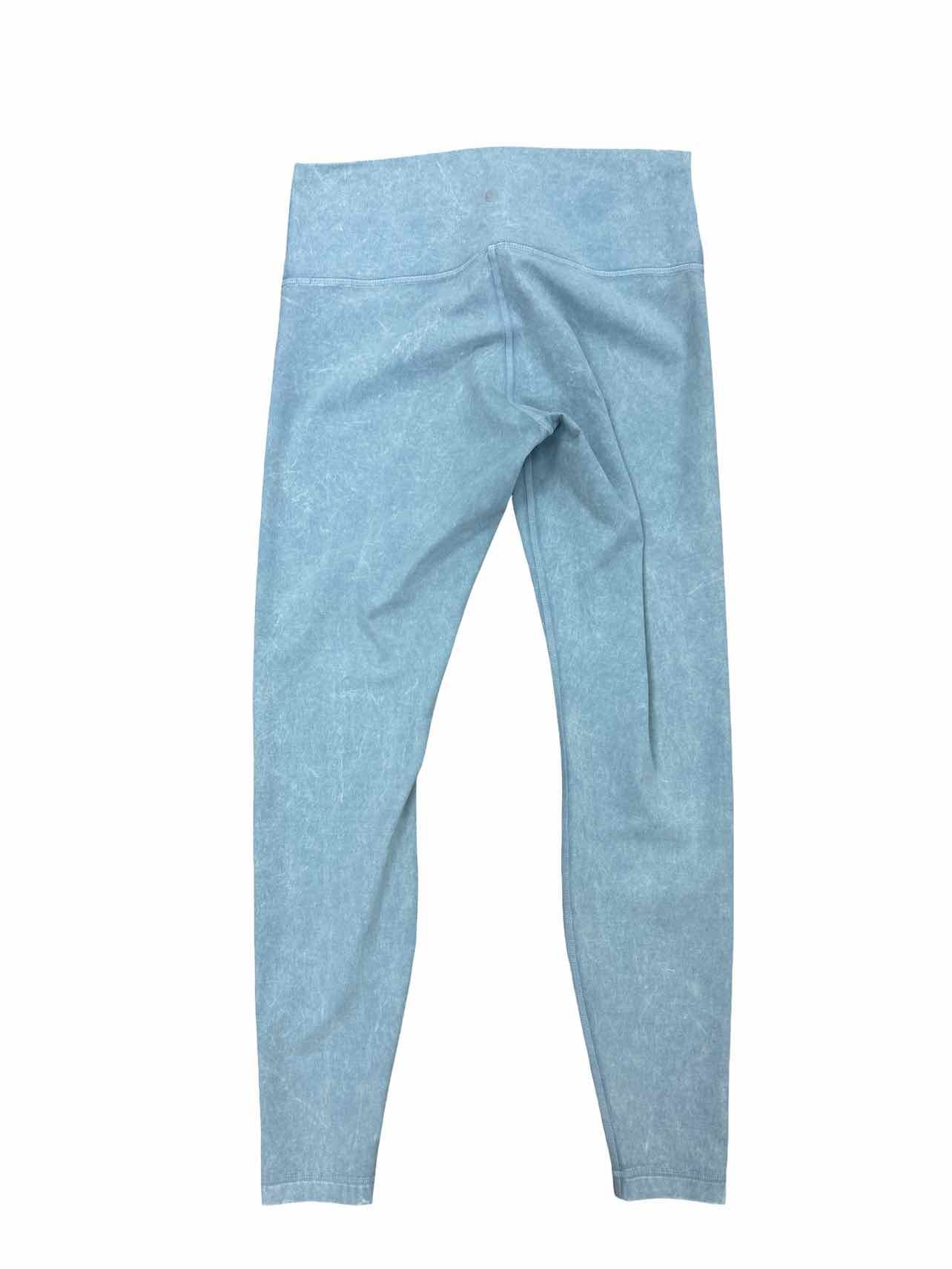 LULULEMON WASHED HIGH RISE LEGGING SIZE: 10
