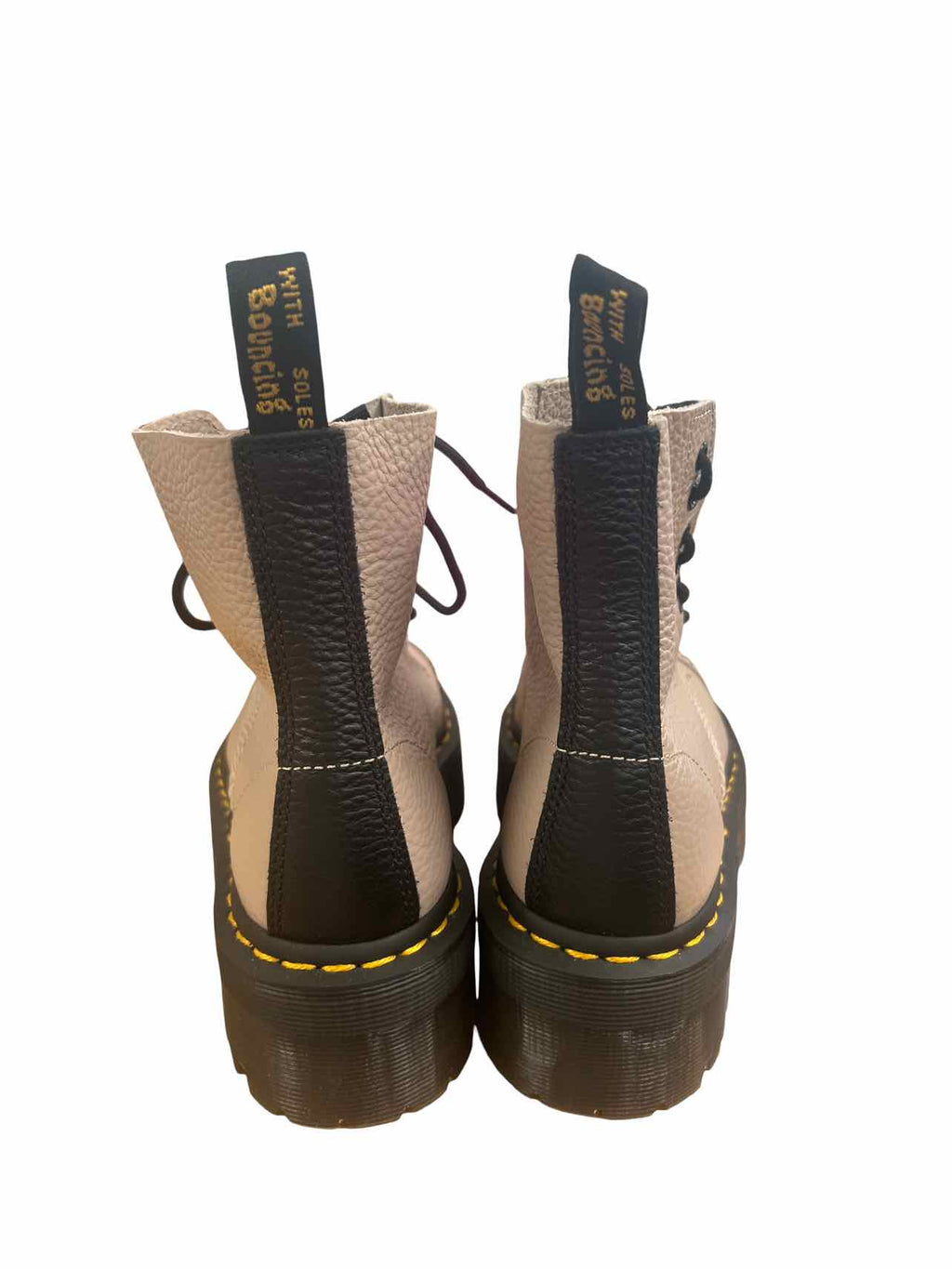 DR MARTENS PLATFORM SINCLAIR BOOTS SIZE: 8