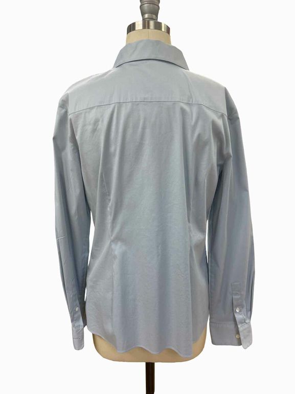 THEORY FITTED SHIRT IN STRETCH COTTON SIZE: L