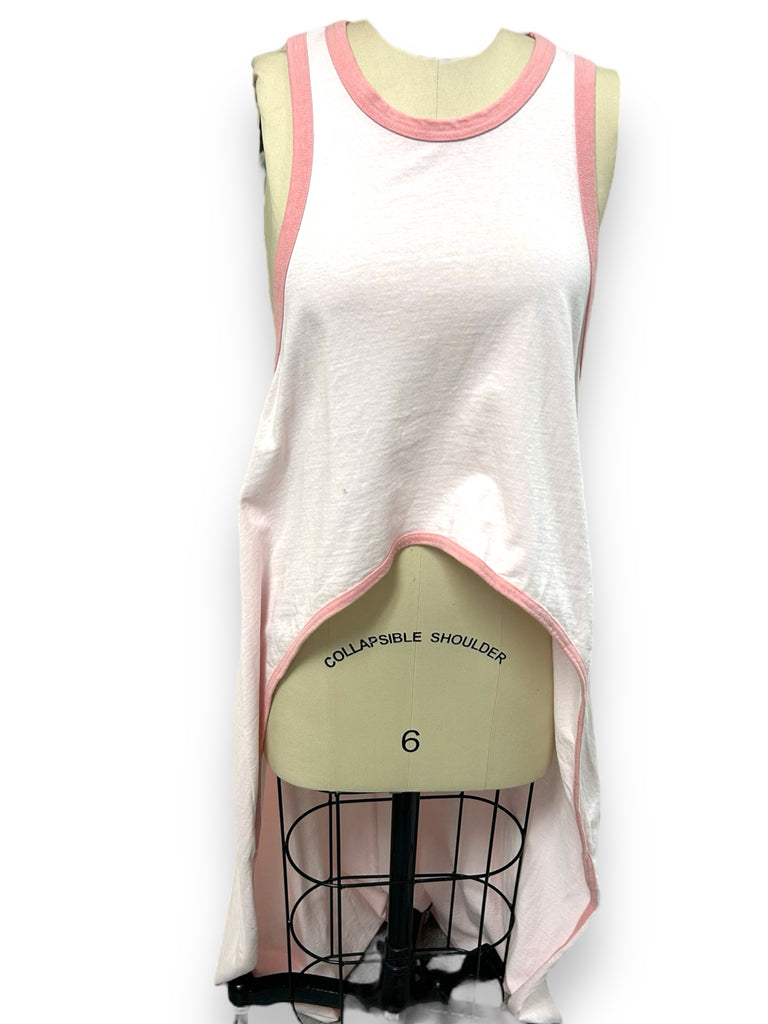 FREE PEOPLE BEACH PALMA TANK BILLOWY PINK BLOSSOM SIZE LARGE