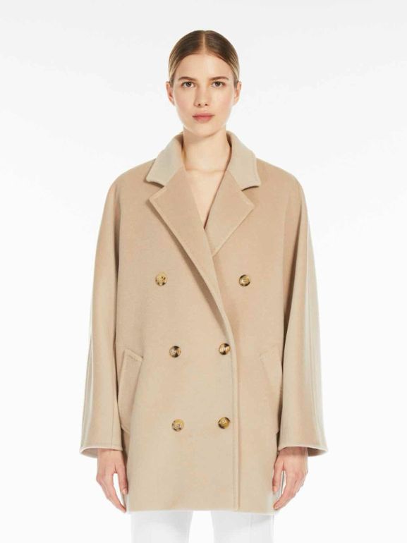 MAX MARAICONIC DOUBLE BREASTED WOOL COAT SIZE: 10