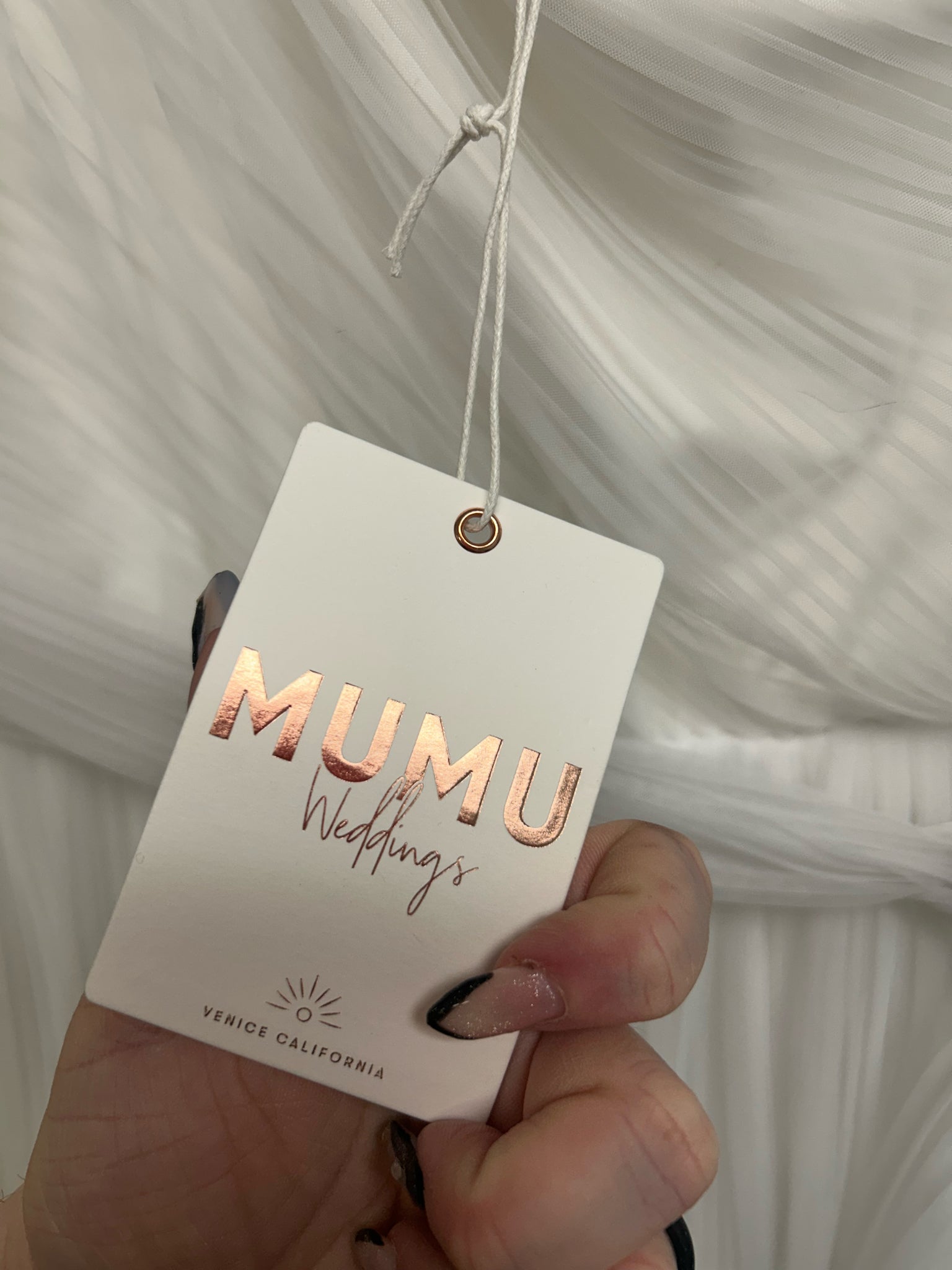 NWT SHOW ME YOUR MUMU CUPCAKE DRESS WEDDING WHITE SIZE MEDIUM