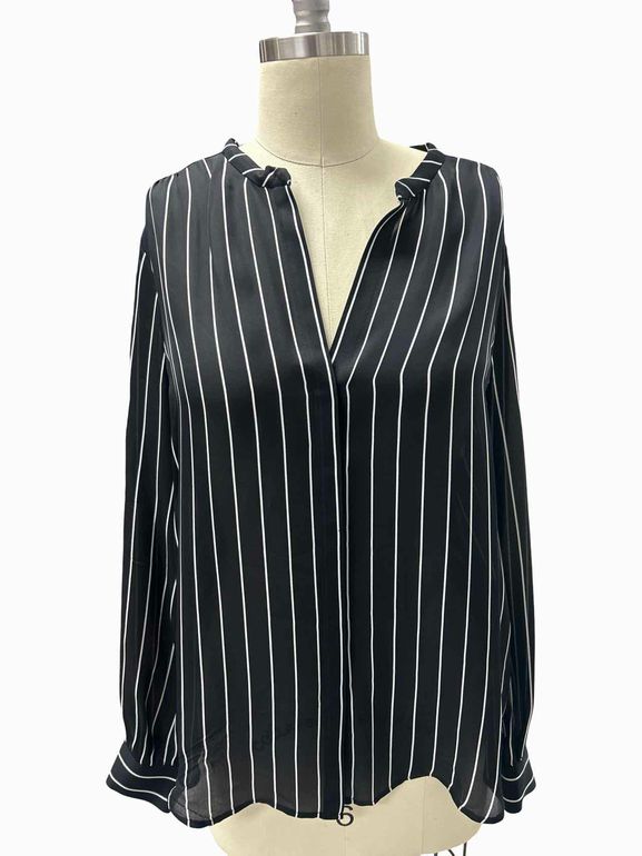 L'AGENCE  100% SILK BLOUSE SIZE: M