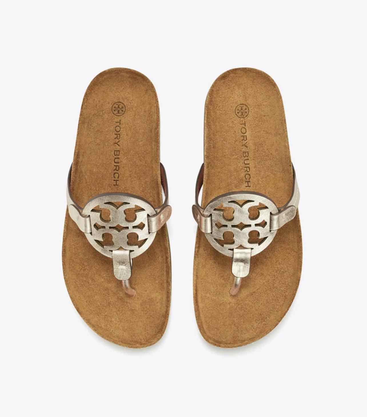 TORY BURCH CLOUD THONG SANDAL SIZE: 9