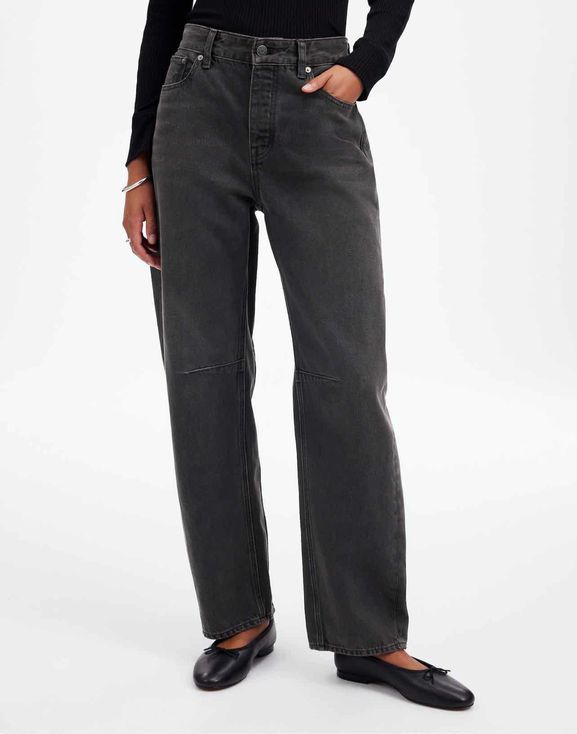 MADEWELL BARREL JEANS SIZE: 26