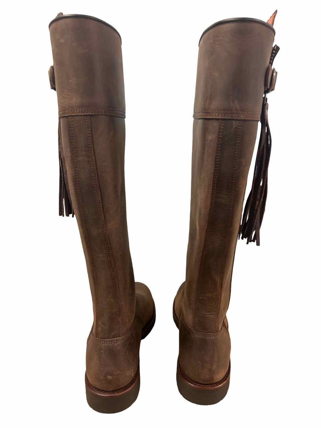 ANTHROPOLOGIE PENELOPE CHILVERS LONG TASSLE BOOT SIZE: 38