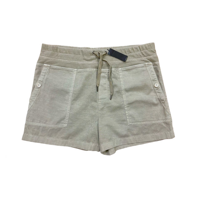 JAMES PERSE COTTON DRAWSTRING SHORTS SAGE GREEN 4 -US 12