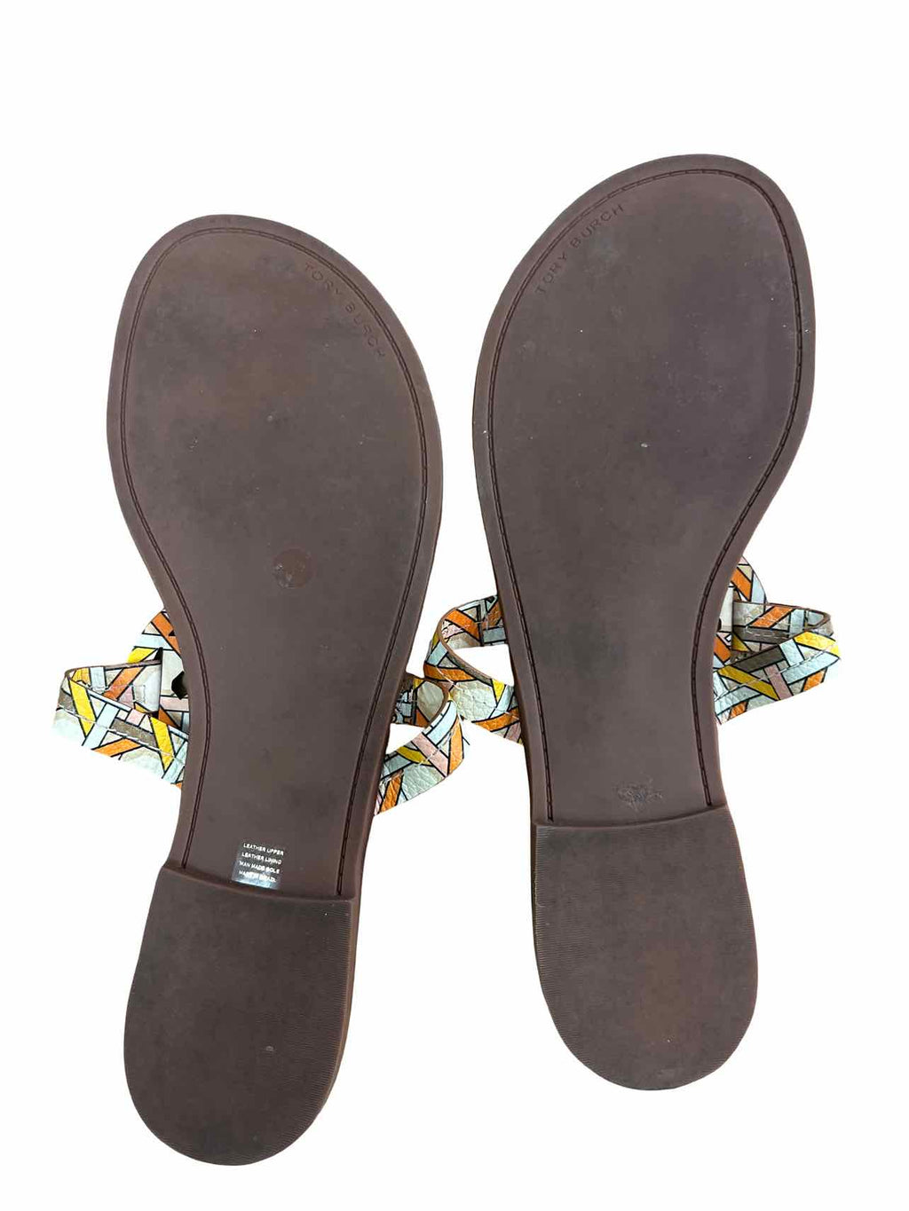 TORY BURCH LEATHER MILLER SANDAL SIZE: 11