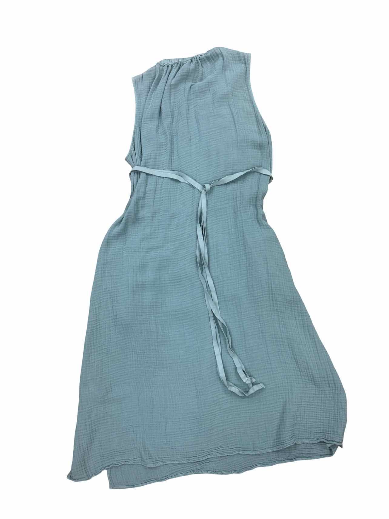 RAQUEL ALLEGRA TATIANA DRESS - STEEL BLUE - GARMENTORY SIZE: 00