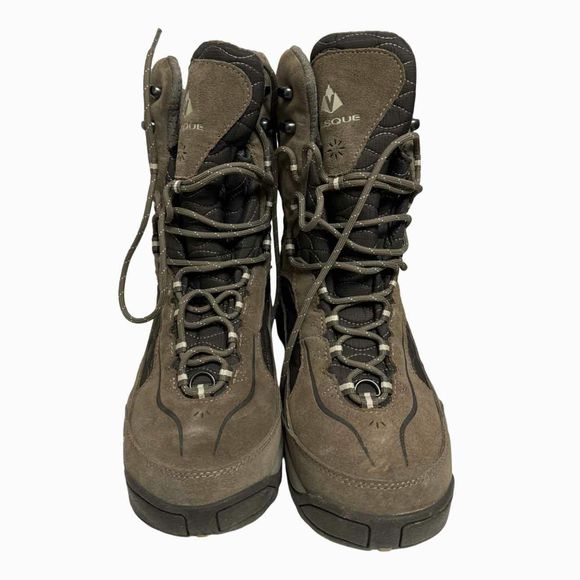 VASQUE POW POW III ULTRADRY BROWN WOMEN'S HIKING BOOT IN BUNGEE CORD SIZE 9.5