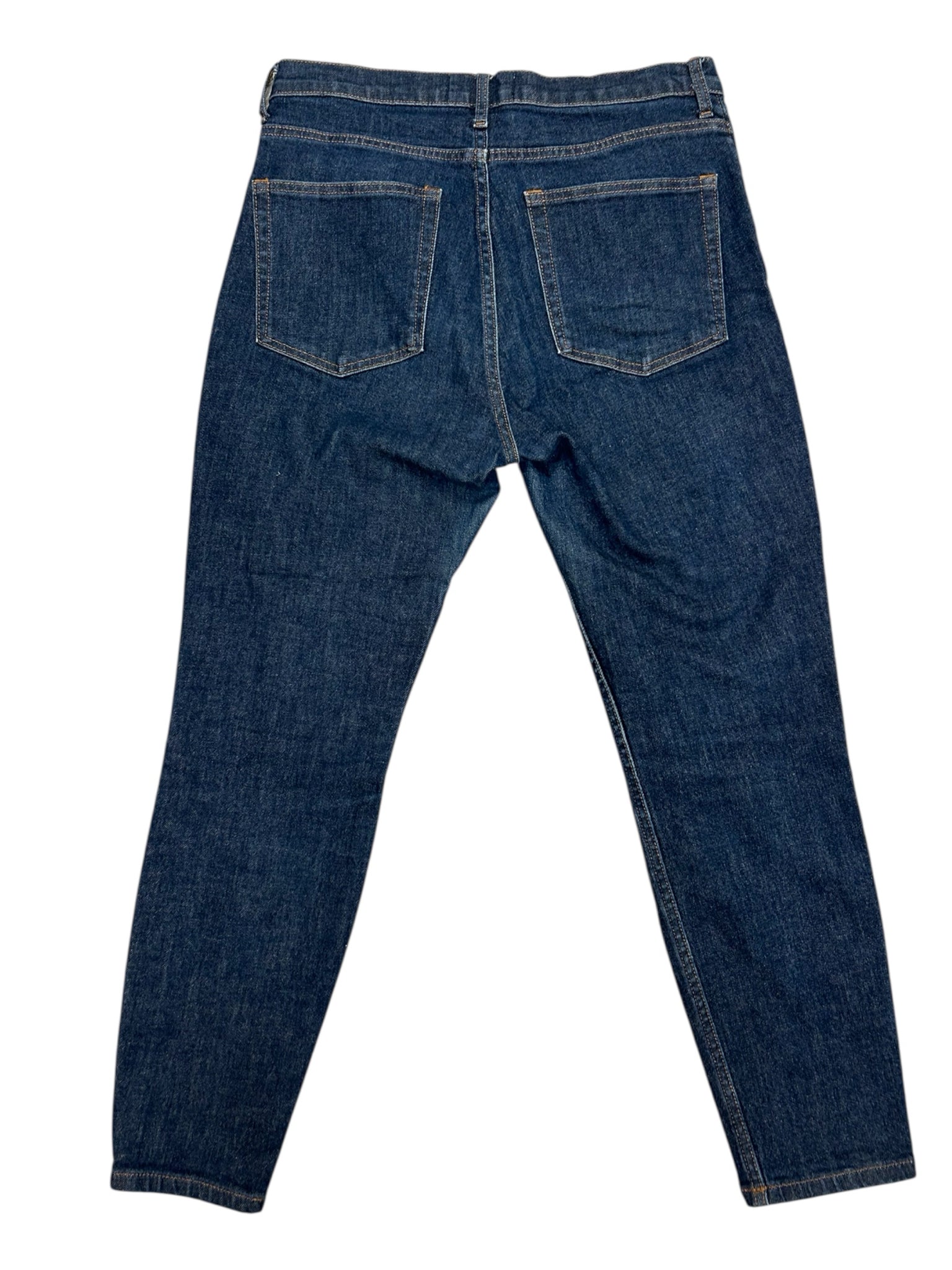 EVERLANE HIGH RISE DARK WASH SLIM ANKLE JEANS SIZE 30