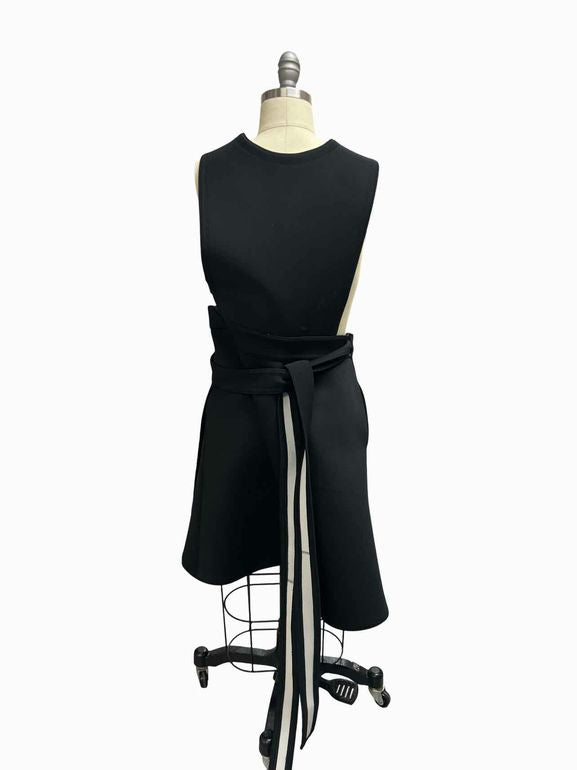 BOUTIQUE 'Hilary' Signature Neoprene Apron Dress SIZE: XL