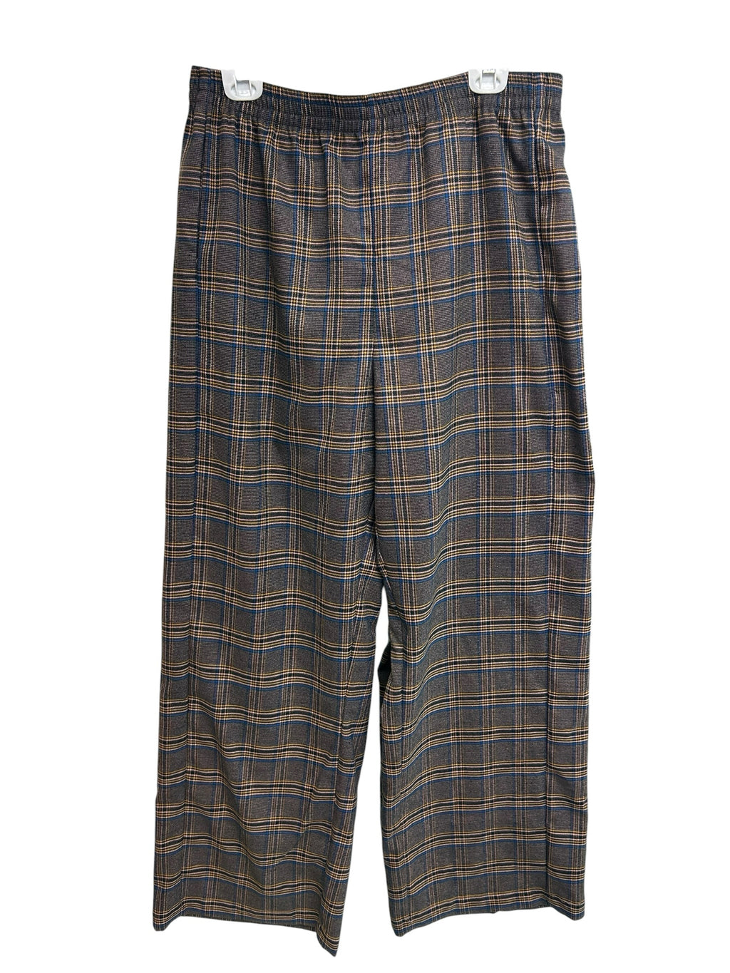 NWT ANTHROPOLOGIE COREY LYNN CALTER PLAID PULL ON PANTS SIZE XL