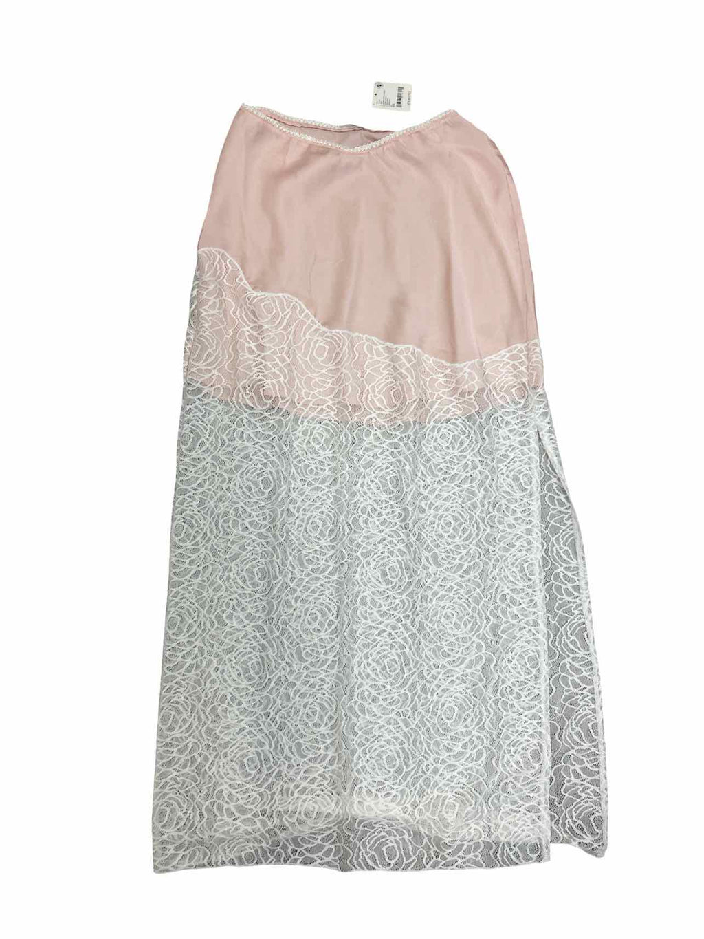 FREE PEOPLE NWT SILK LACE TRUMPET SKIRT SIZE: XS