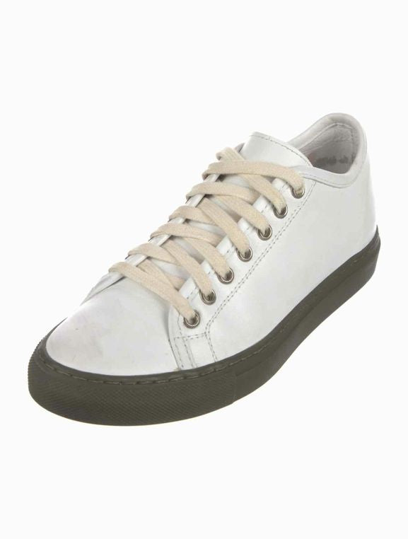 SOFIE D'HOORE LEATHER TRAINERS SIZE : 37.5