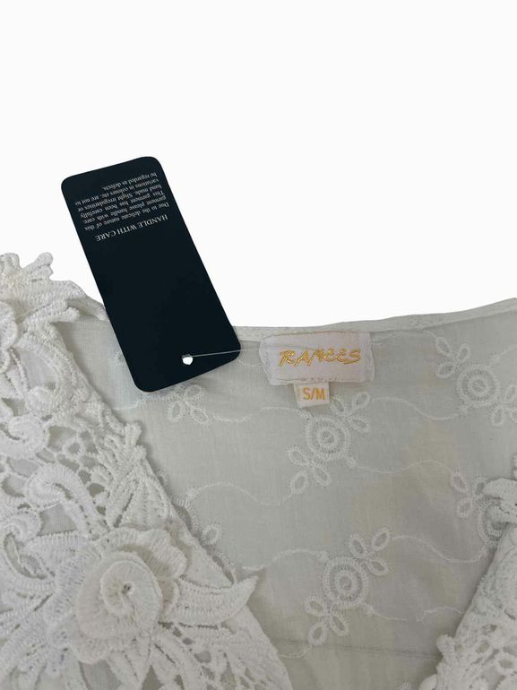 BOUTIQUE NWT RENEES DAZZLE WHITE FAIRY DRESS SIZE: S/M