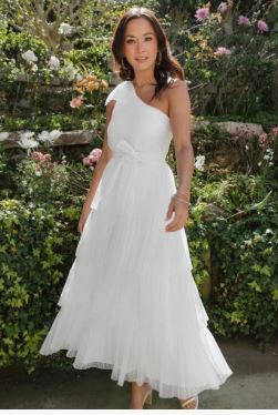 NWT SHOW ME YOUR MUMU CUPCAKE DRESS WEDDING WHITE SIZE MEDIUM - WEARHOUSE  CONSIGNMENT