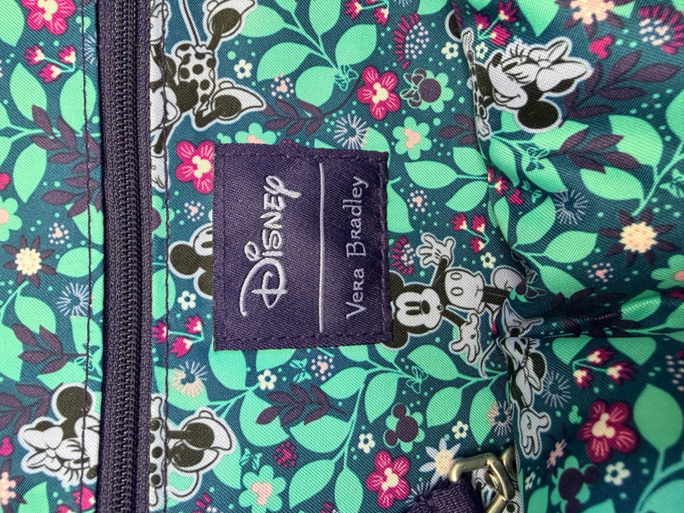VERA BRADLEY DISNEY CONVERTIBLE SMALL BACKPACK IN PERFORMANCE TWILL