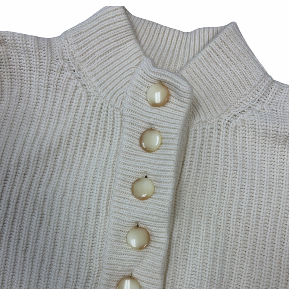 LA MAILLE SEZANE ORGANIC COTTON LUCAS JUMPER SIZE SMALL