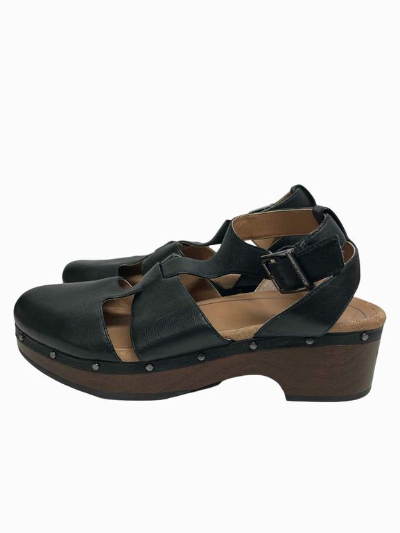 VIONIC FAYE ANKLE STRAP CLOG SIZE: 10