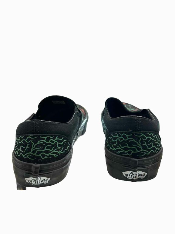 VANS EVIL OMENS GLOW SLIP ON SNEAKER size: 8