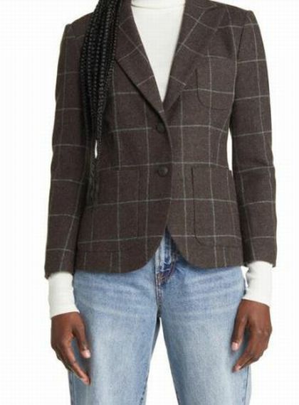RAG & BONE Size 6 BROWN WJACKET