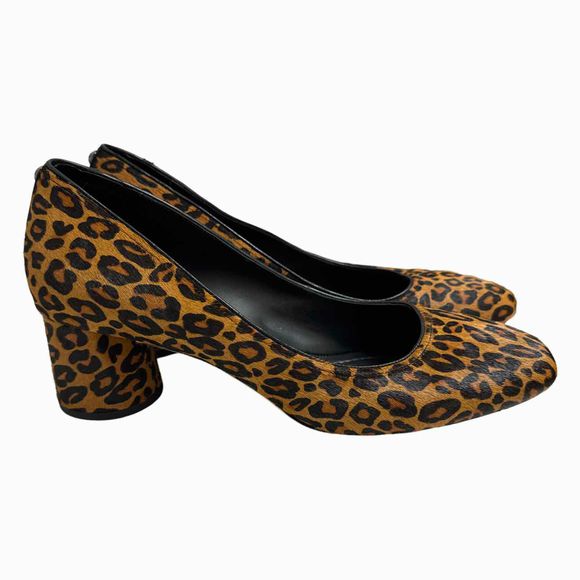 DONALD PLINER CORIN CHEETAH CALF HAIR PUMP SIZE 11