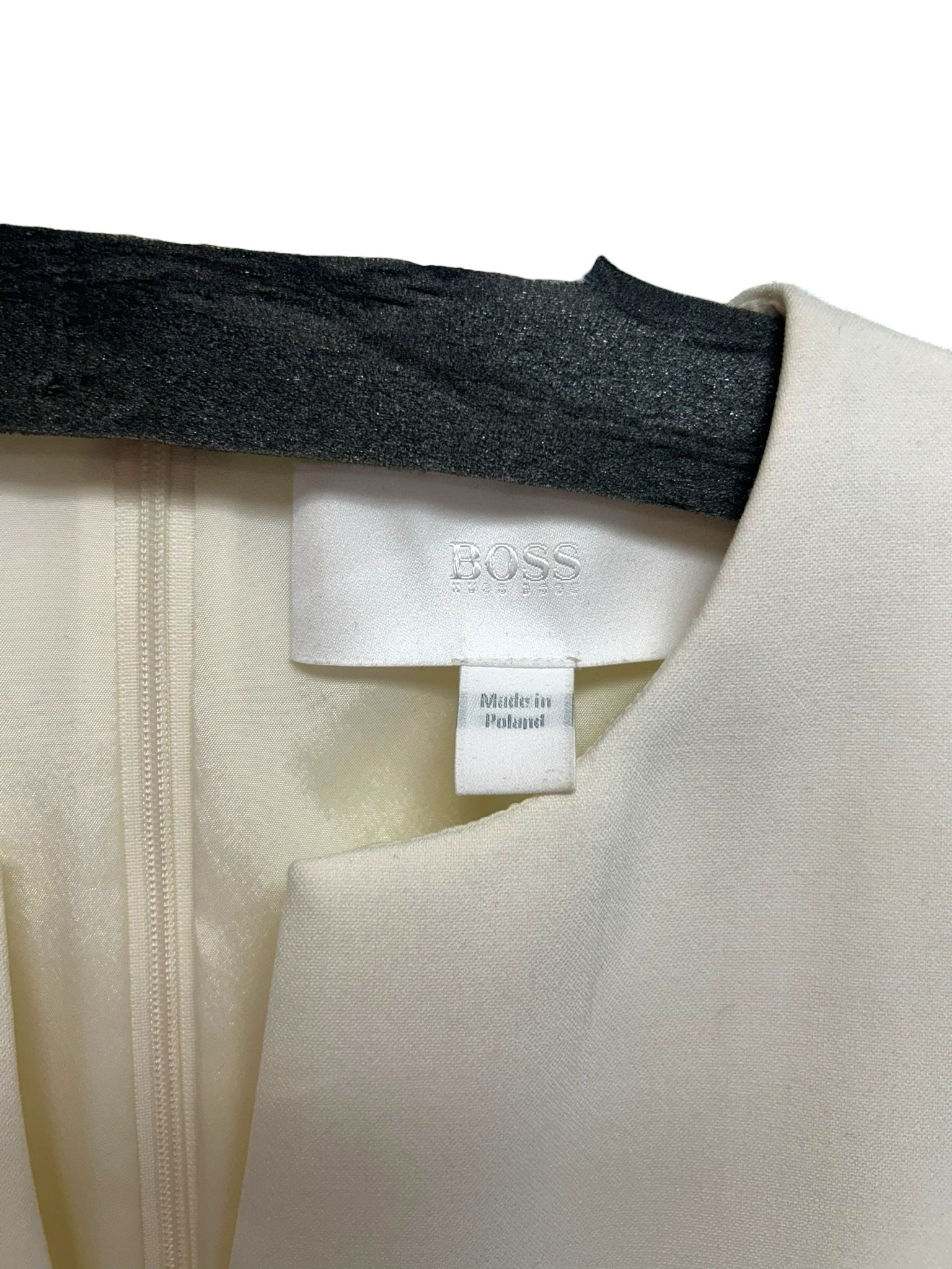 HUGO BOSS DEADALUS COLOR BLOCK SHEATH TANK DRESS SIZE 8