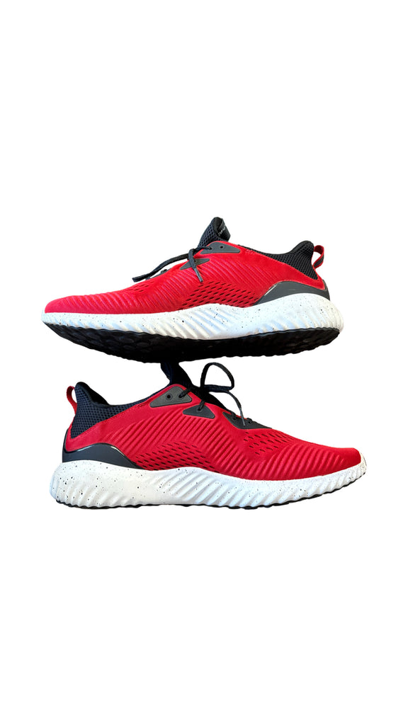 ADIDAS MENS ALPHABOUNCE 1 RUNNING SHOES IN RED SIZE 14