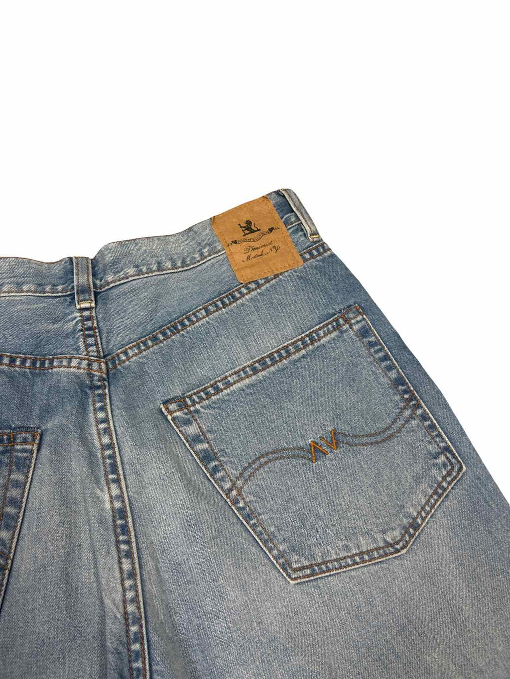 ANTHROPOLOGIE DENIMIST GARMENTORY TERI WIDE LEG DISTRESSED JEAN SIZE:27