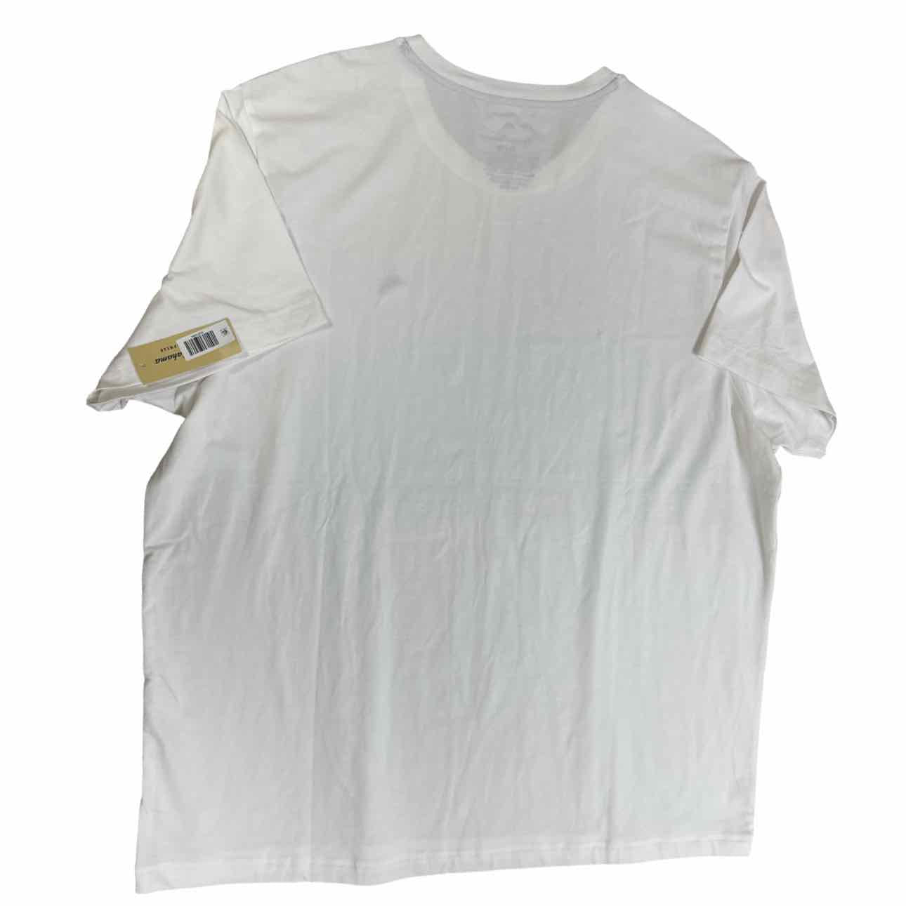 TOMMY BAHAMA NWT! CREW NECK WHITE TEE SIZE XL