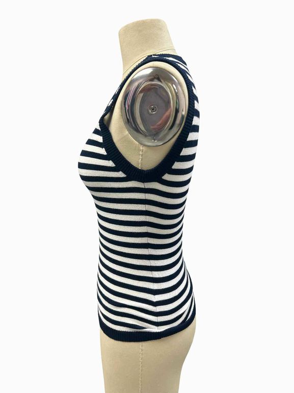 ANTHROPOLOGIE JUMPER 1234 SLEEVELESS KNIT TOP SIZE: XS