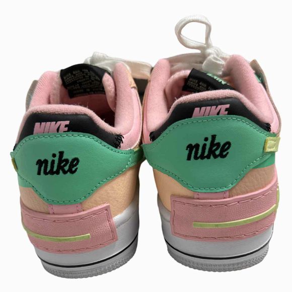 NIKE AIR FORCE 1 PINK/GREEN "ARCTIC PUNCH"  SIZE 7