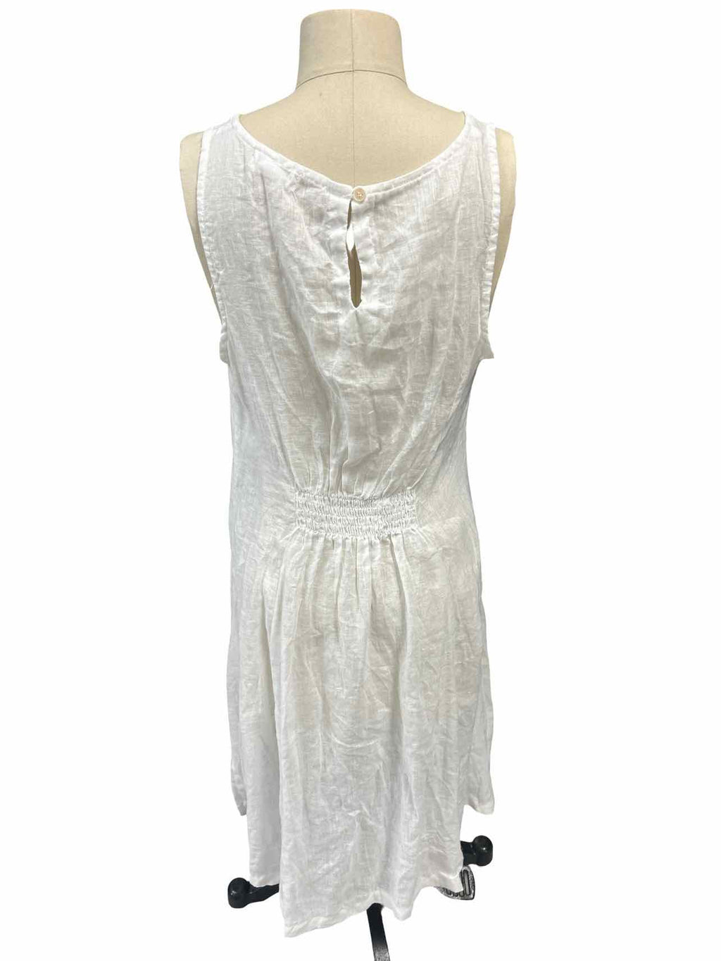 CP SHADES BREE SLEEVELESS LINEN SWING DRESS SIZE: XS