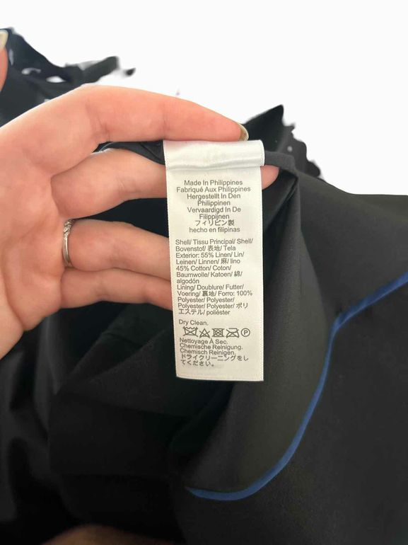 JCREW NWT LINEN/COTTON ONE-BUTTON SIZE: 10P