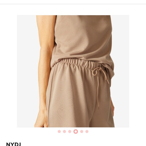 NWT NYDJ LOUNGE SOFT FRENCH TERRY SHORT SET SIZE L / XL