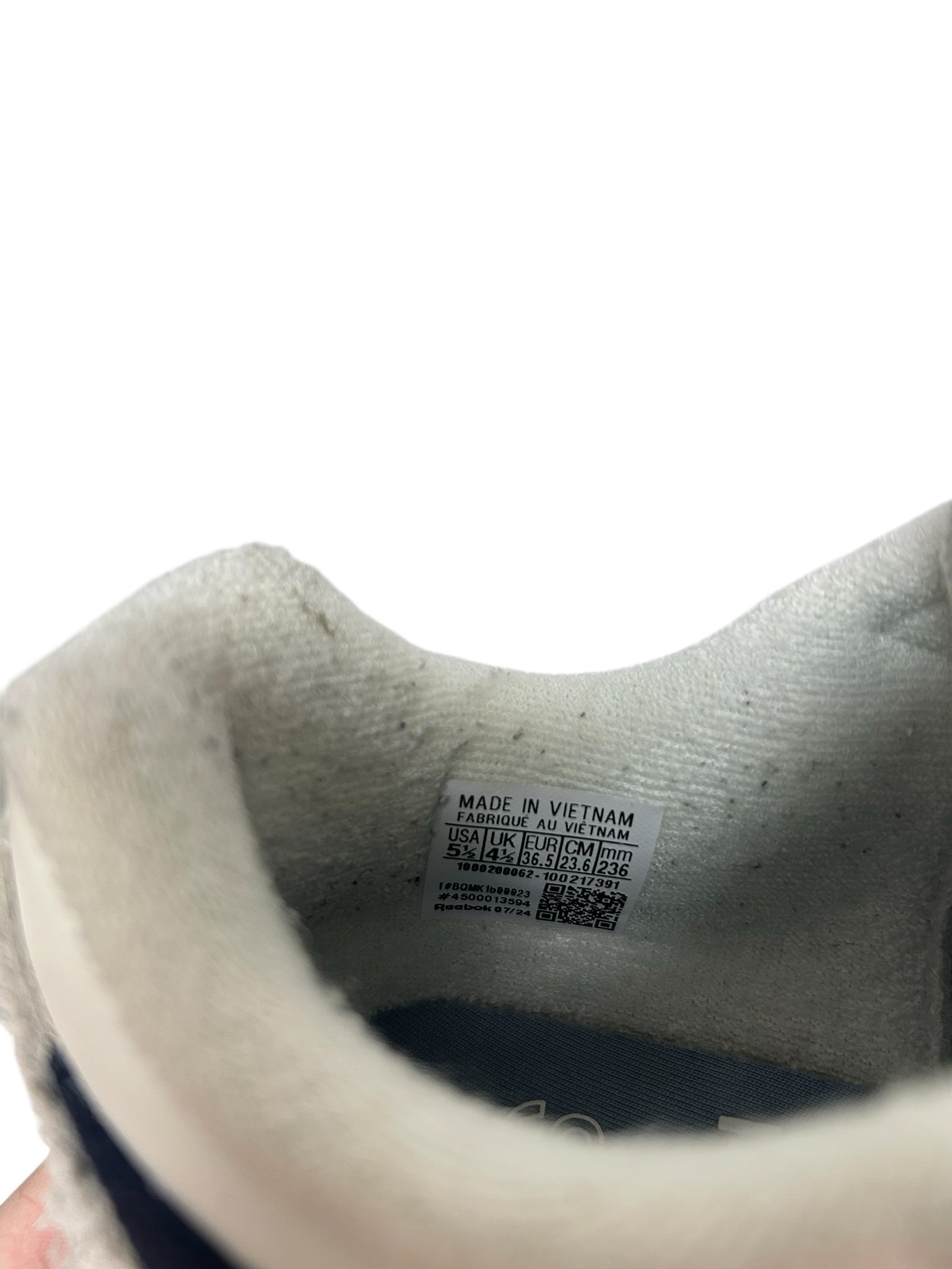 REEBOK THE SET ACTIVE COLLAB BB4000 SNEAKERS SIZE 5.5