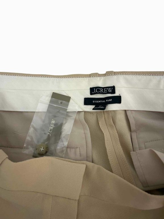 JCREW ESSENTIAL STRAIGHT CITY CREPE TROUSER  SIZE: 12