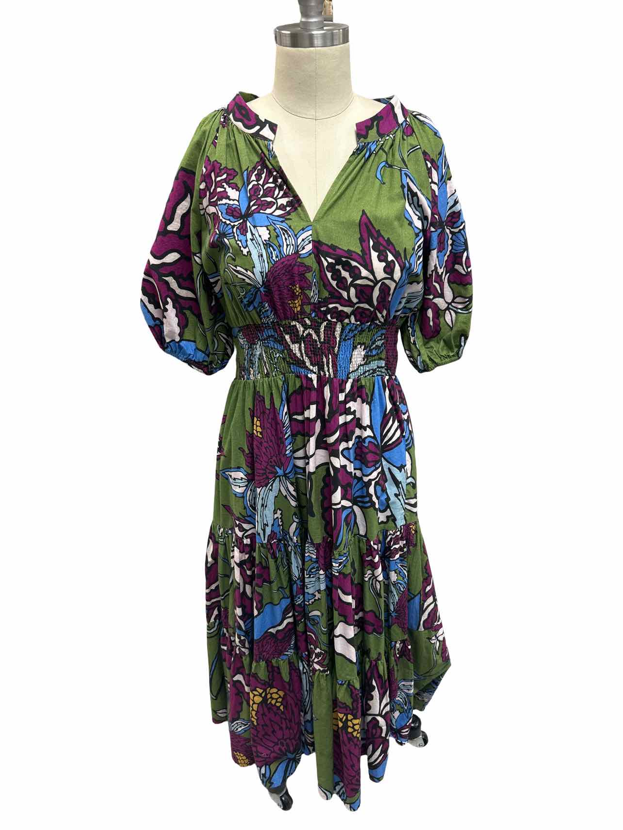 ANTHROPOLOGIE CONDITIONS APPLY PUFF SLEEVE MAXI DRESS SIZE: 10 WEARHOUSE CONSIGNMENT ANTHROPOLOGIE CONDITIONS APPLY PUFF SLEEVE MAXI DRESS SIZE: 10 WEARHOUSE CONSIGNMENT